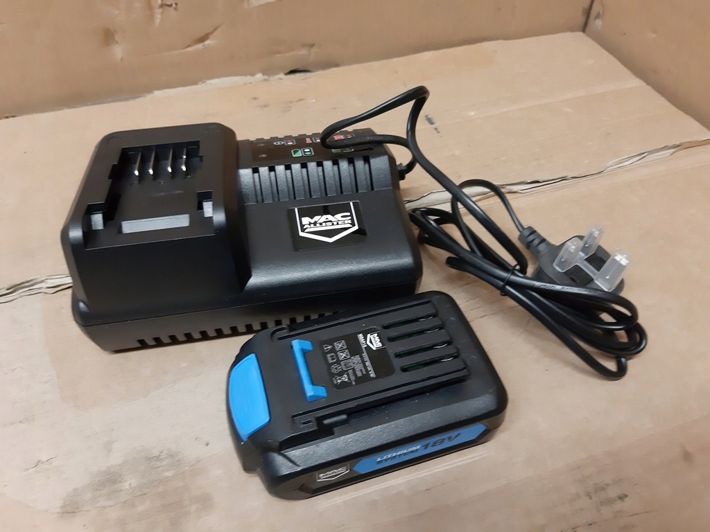 MACallister ŁADOWARKA 18V Liion BATERIA 18V 2Ah 7928556272