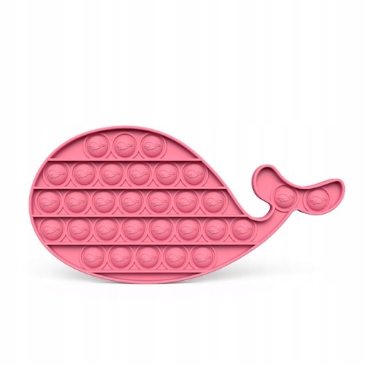 Push Bubble Pop It Fidget Sensory Toy Wieloryb