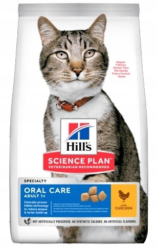 Hill's Science Plan Feline Adult Oral Care Kurczak