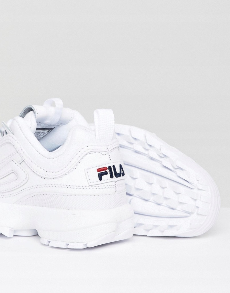 fila disruptor 38 white