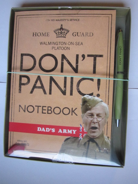 Dad's Army - zeszyt w linię i długopis - gadżety