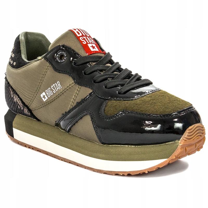 Sneakersy Big Star EE274722 Khaki r.36