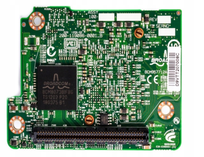 Купить Карта Dell Broadcom BCM57711 2x10GbE D9VTT: отзывы, фото, характеристики в интерне-магазине Aredi.ru