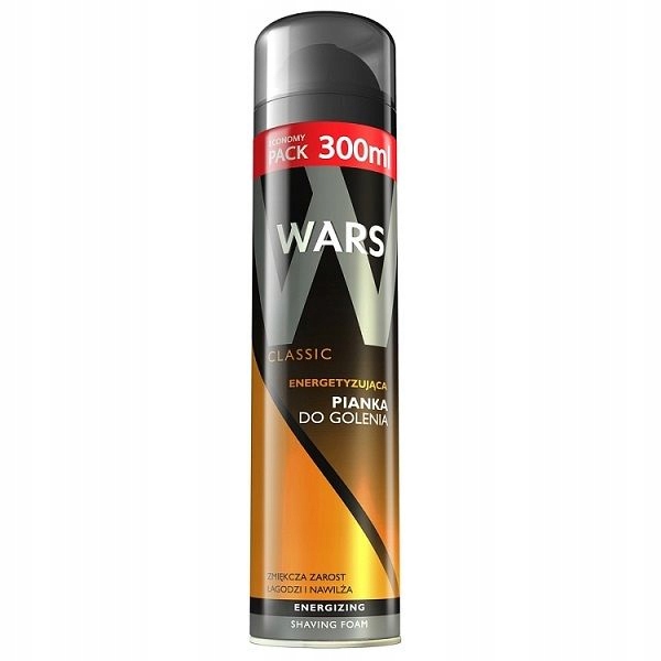 WARS Shaving Foam Classic energetyzująca pianka do