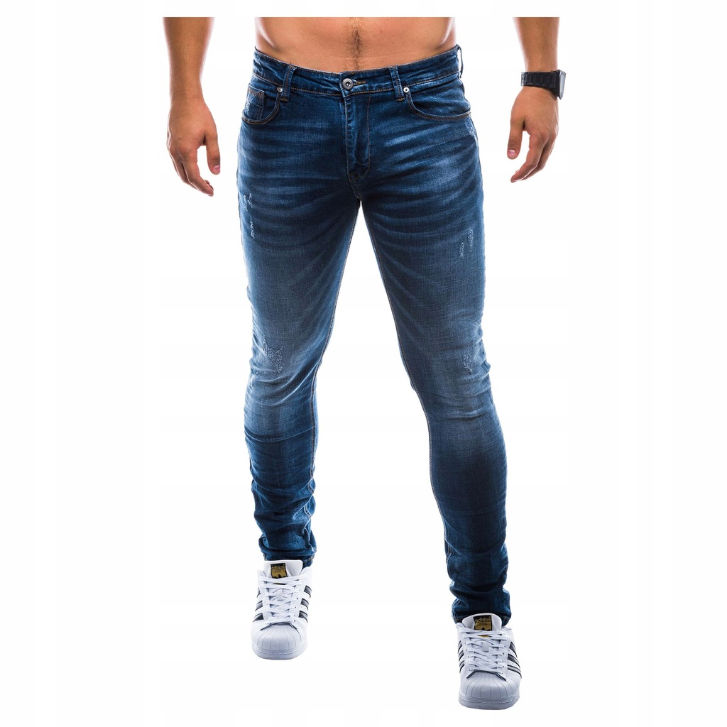 Spodnie męskie jeansowe klasyczne P784 jeans 34