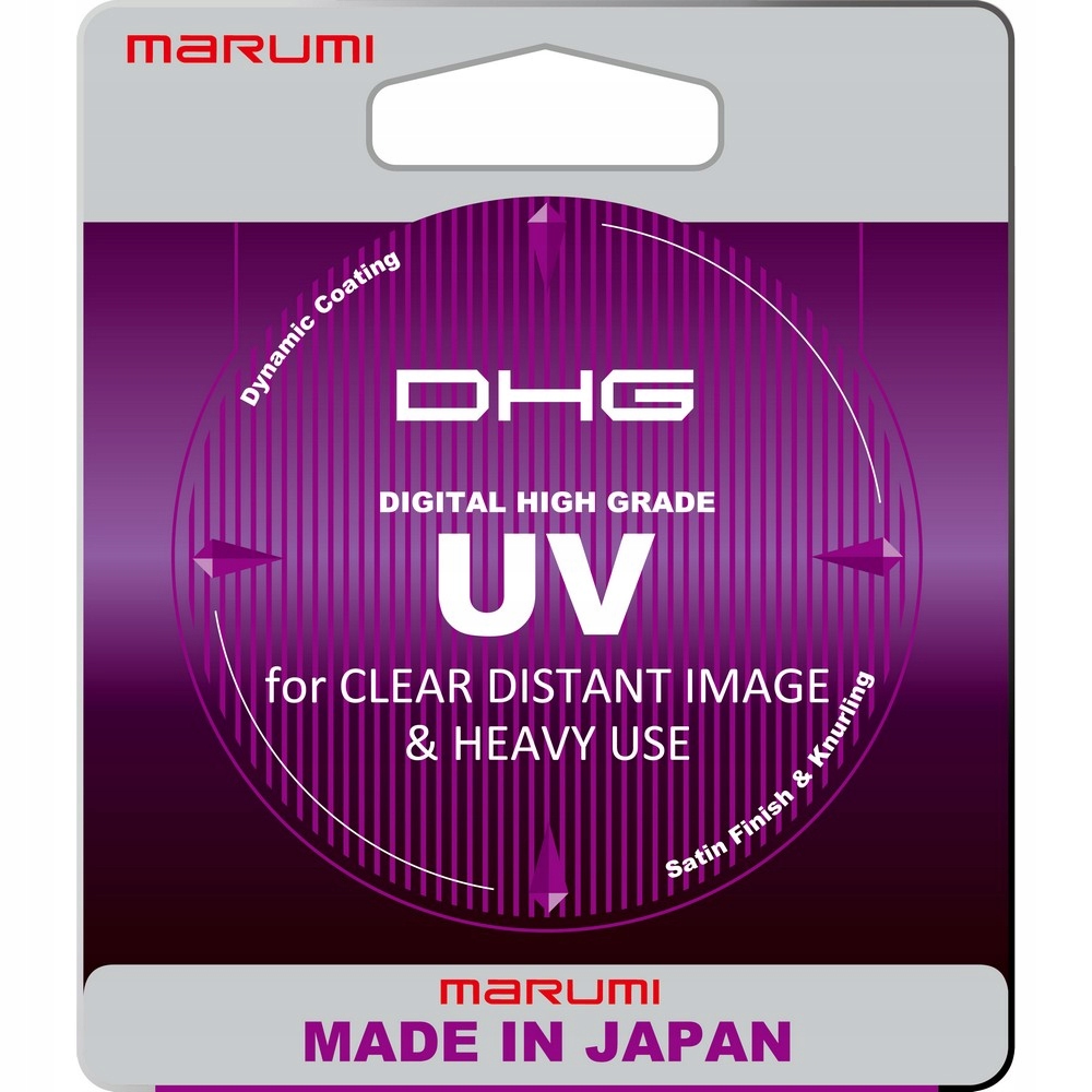 MARUMI DHG Filtr fotograficzny UV (L390) 58mm