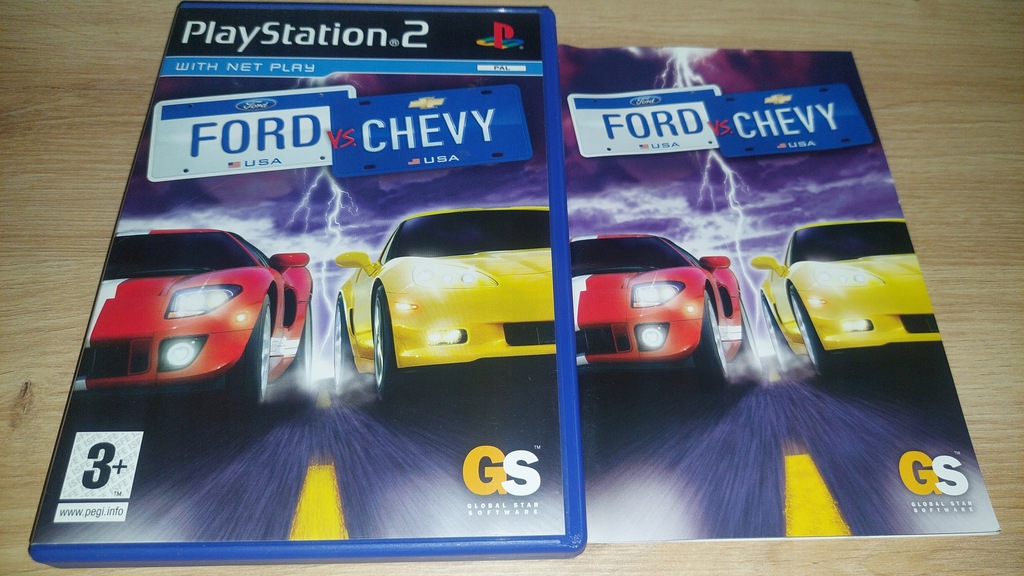 FORD vs. CHEVY - GRA NA PS2 / PLAYSTATION 2