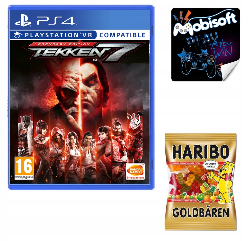 TEKKEN LEGENDARY EDITION PS4 NOWA W FOLII+GRATIS 11394933240