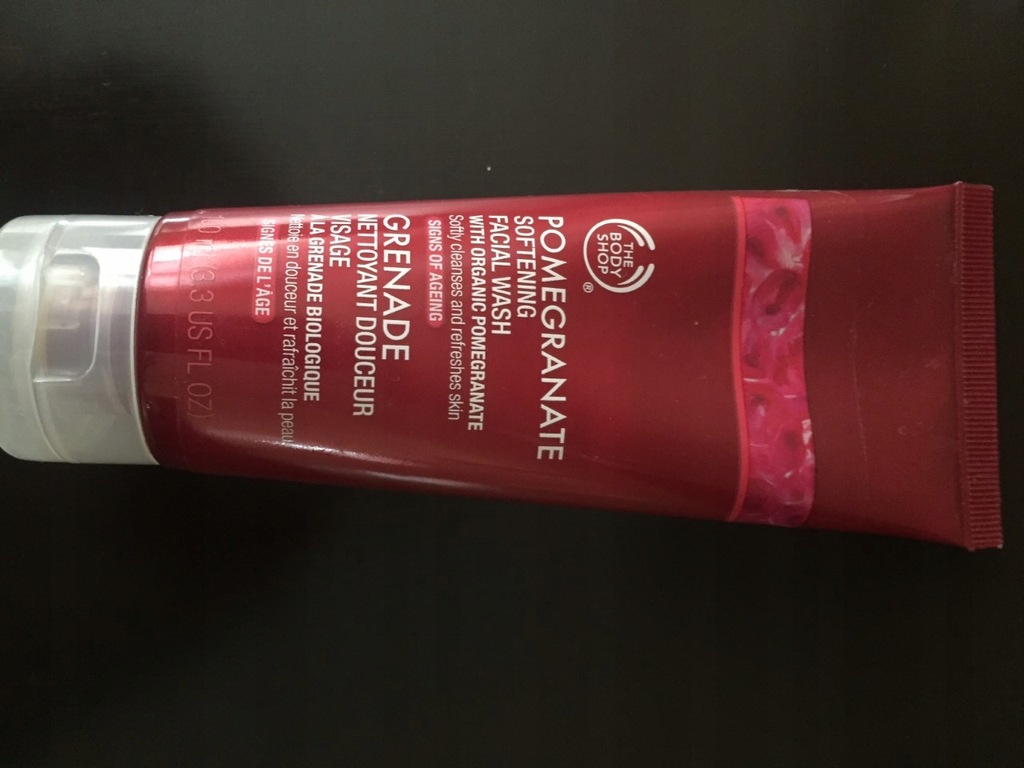 Pomegranate Softening Facial Wash The Body Shop