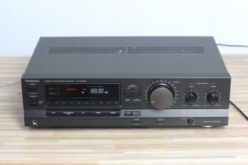 Amplituner Technics SA-GX130D 2.0 czarny , opis