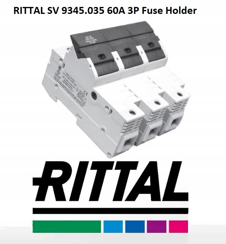 RITTAL SV 9345.035 FUSE HOLDER 3P 60A