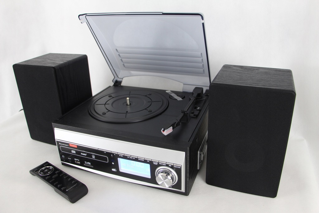 Wieża stereo gramofon Soundmaster MCD1820SW