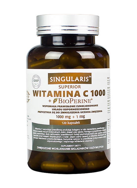 Singularis Witamina C 1000 + Bioperine 120 kaps