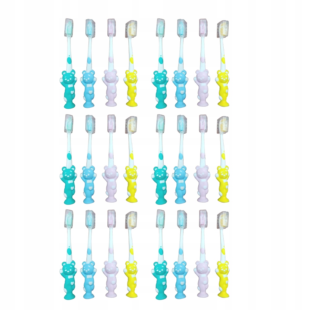 24pcs Durable Toothbrushes for Family