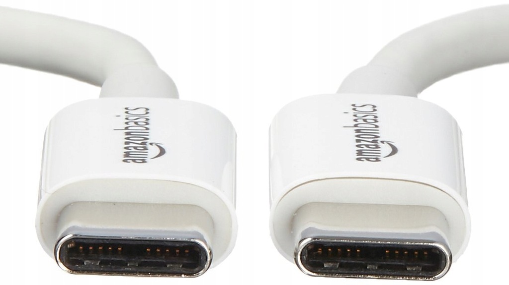 AmazonBasics L6LUC026-CS-R kabel USB 1,8 m USB C Męska Biały