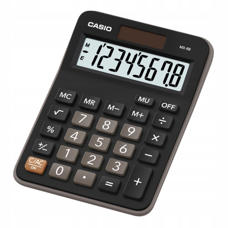 Kalkulator biurowy Mx-8B-BK 8-cyfrowy 106,5x147mm