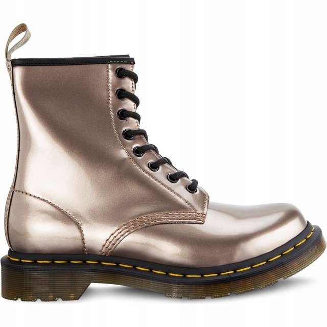 rose gold dr martens