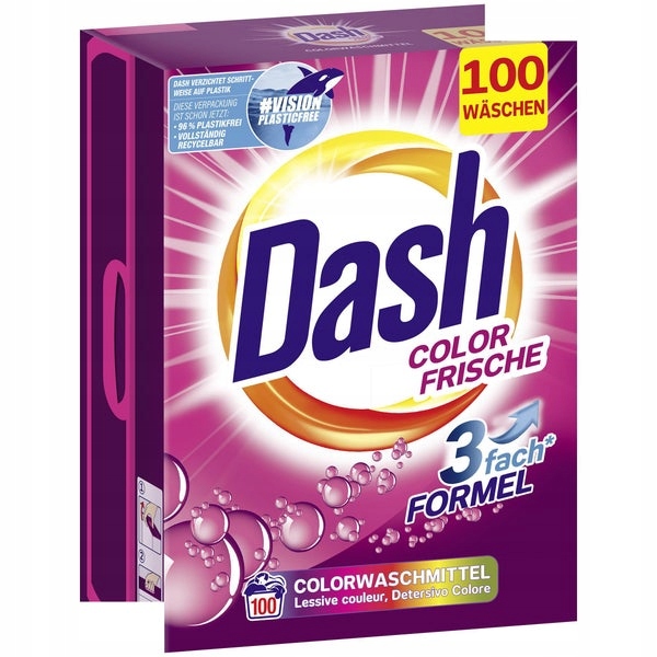Proszek DASH 100 prań z Niemiec