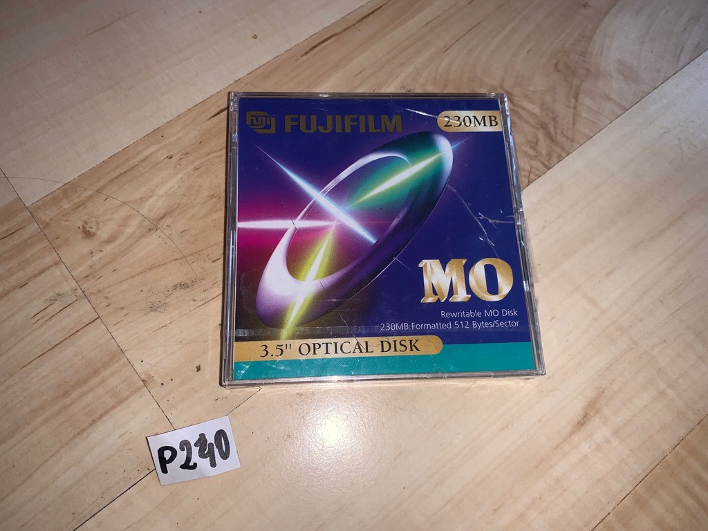 FujiFilm 230MB 3.5'' Rewritable MO disk - P240