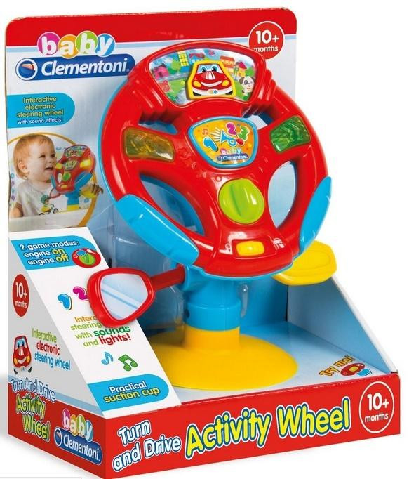 INTERAKTYWNA KIEROWNICA Idealna dla Najmłodszych MAŁY KIEROWCA Zabawka