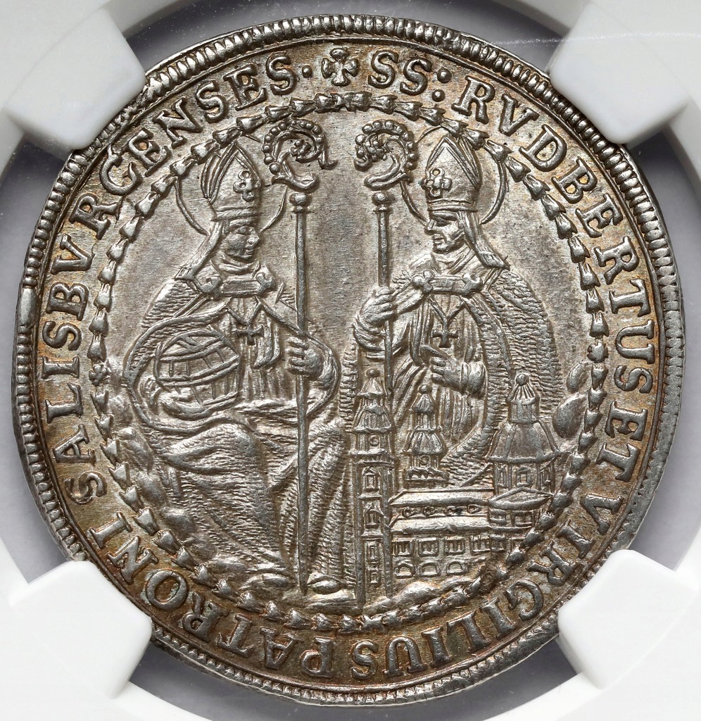 6030. Austria, Salzburg, PÓŁTALAR 1694 - NGC MS63