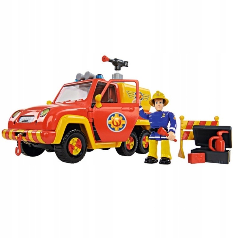 Strażak SAM Pojazd Strażacki Figurka + Akcesoria