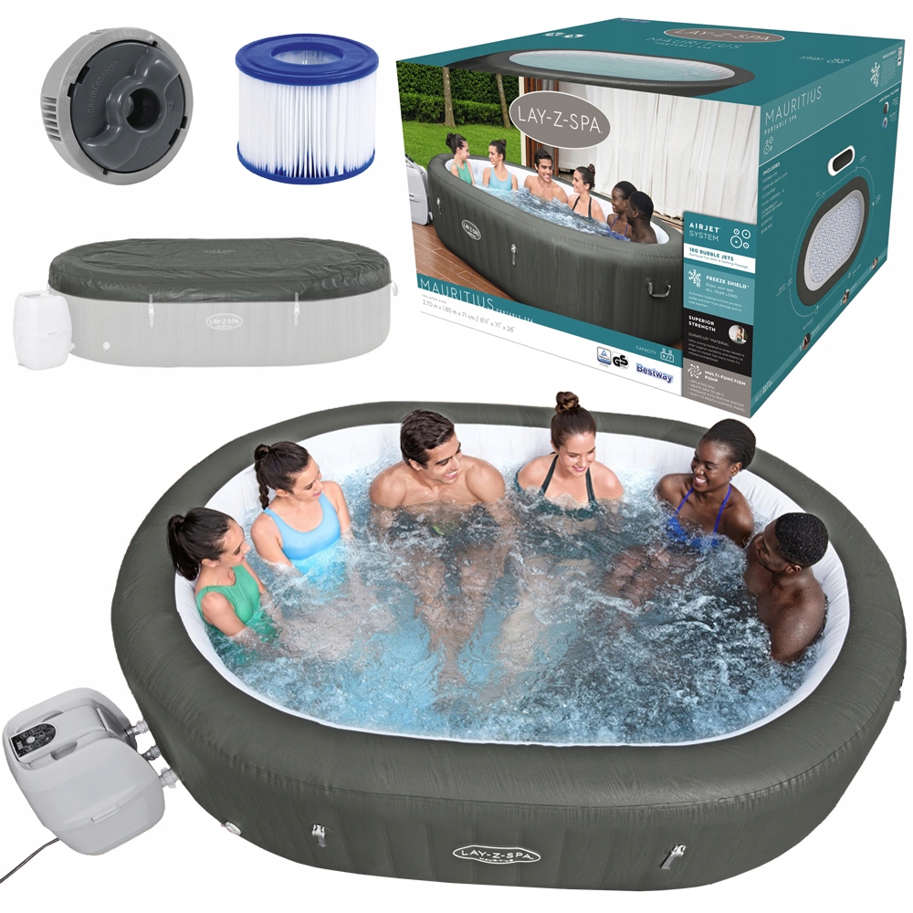 Bestway LayZSpa Mauritius jacuzzi 57os 60067 12087913159