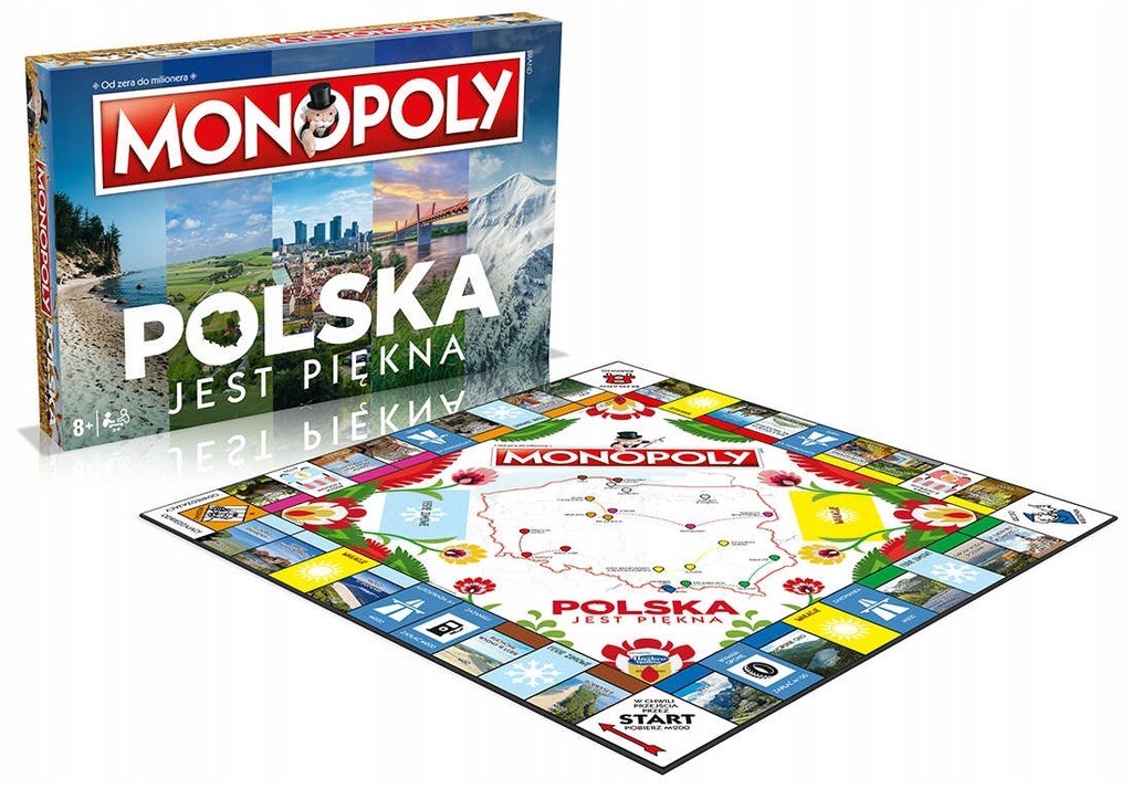 Купить MONOPOLY POLISH EDITION — КРАСИВАЯ НАСТОЛЬНАЯ ИГРА: отзывы, фото, характеристики в интерне-магазине Aredi.ru