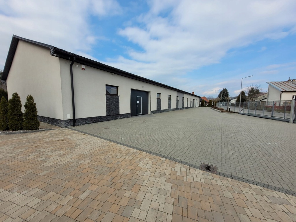 Do wynajęcia hala magazynowa w Jaśle 586m2