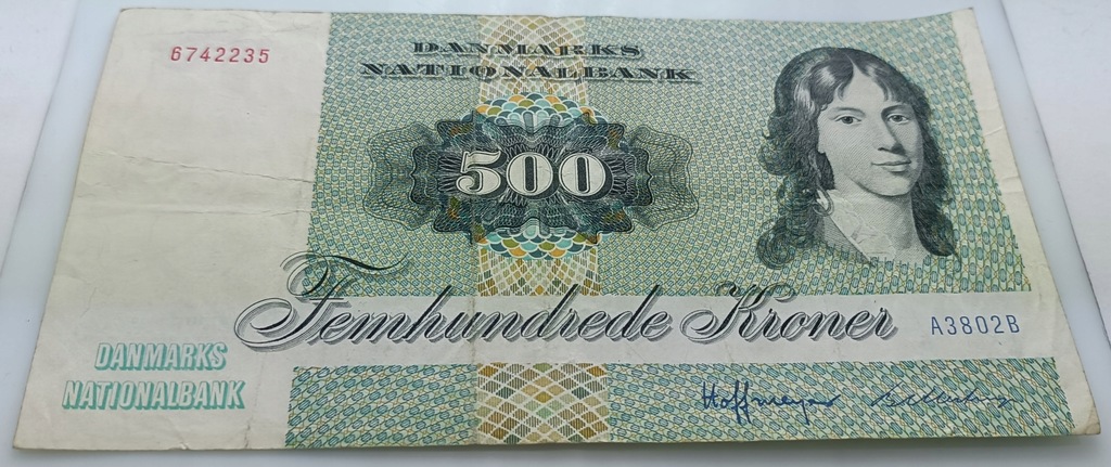 Banknot 500 Koron, Dania
