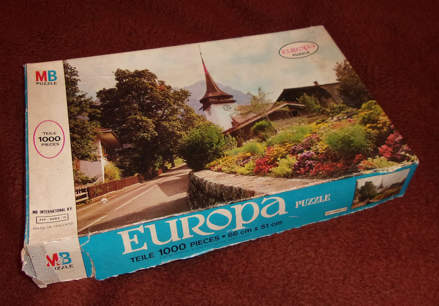 Puzzle 13 Europa - Szwajcaria - 1000 elementów