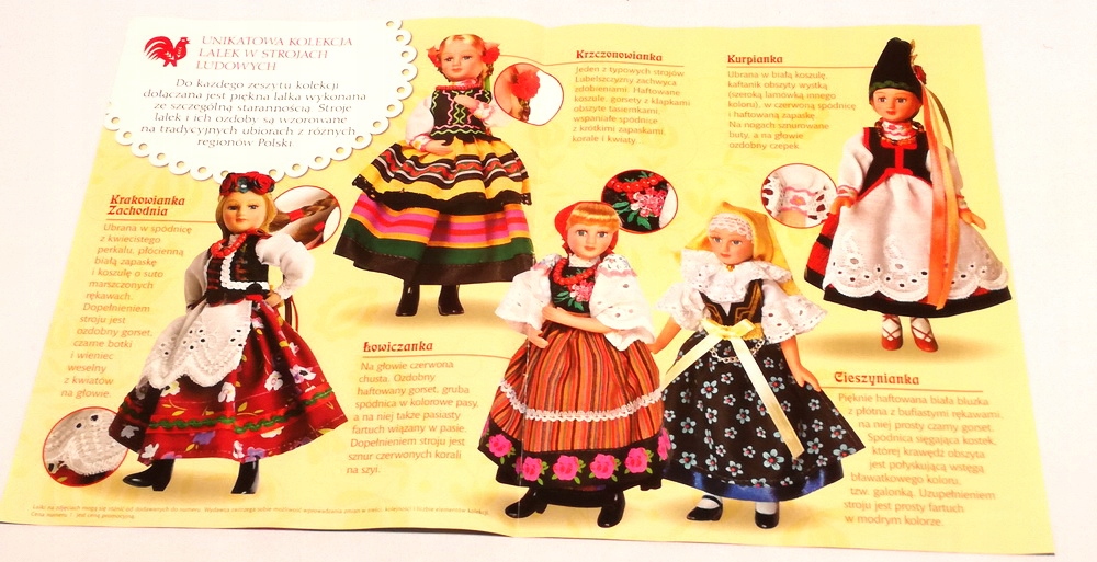 Jakie Zwyczaje Ludowe Przetrwały Do Dziś Muzyka POLSKIE STROJE LUDOWE NR 24 WARMIANKA + LALKA - 7810264281 - oficjalne