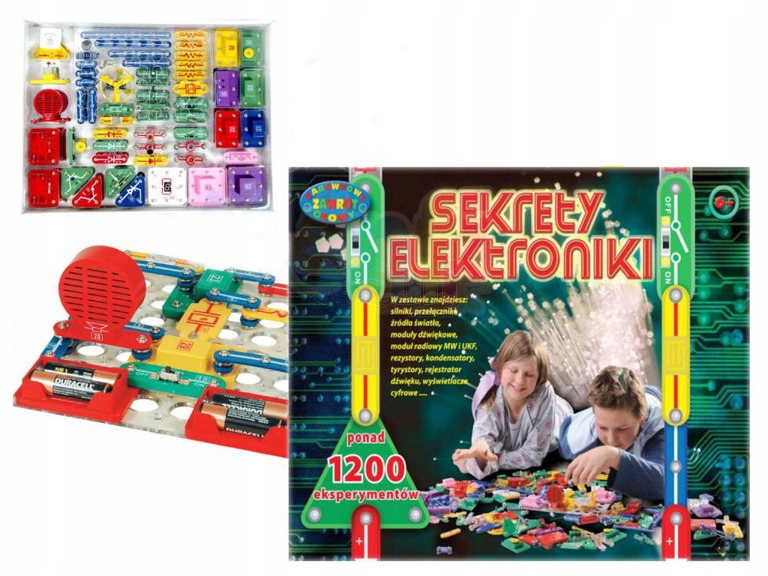 SEKRETY ELEKTRONIKI 1200 Eksperymentów DROMADER