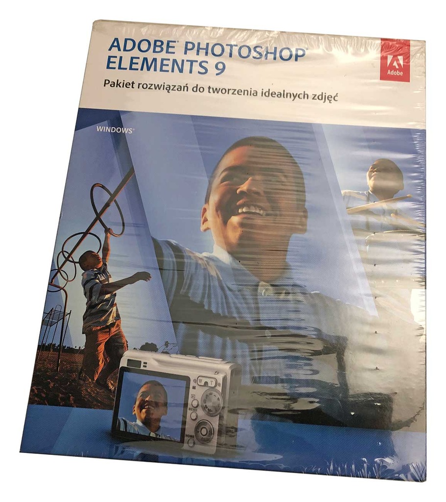 ADOBE PHOTOSHOP ELEMENTS 9 BOX