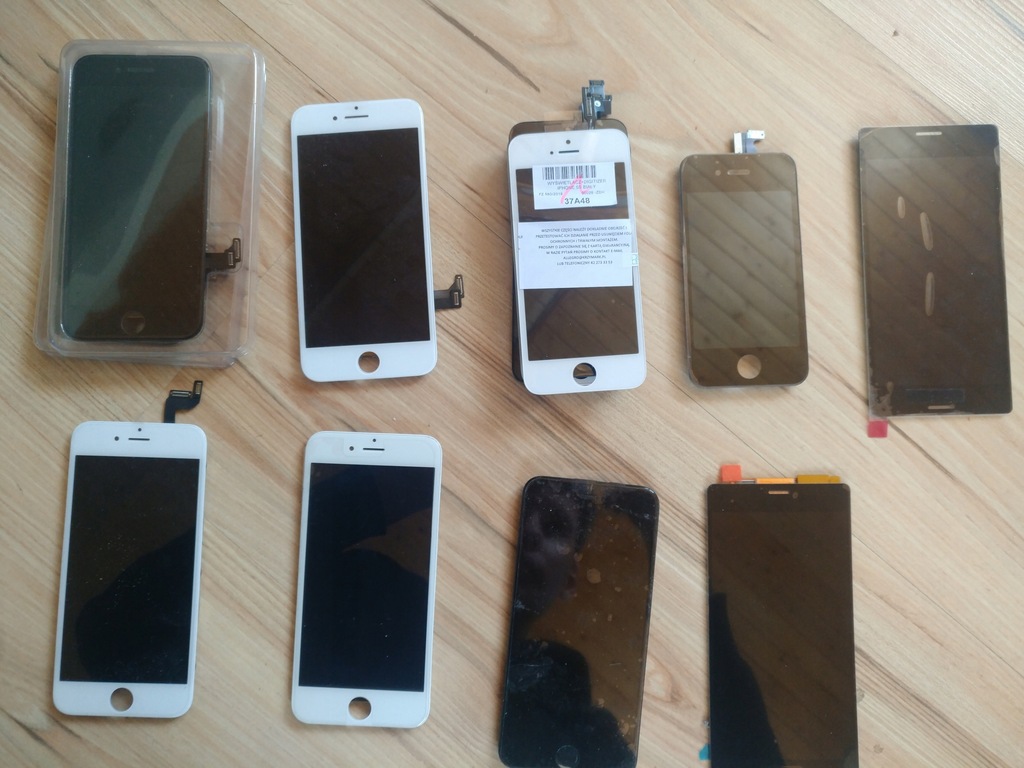 Zestaw Wyświetlaczy LCD Iphone 7 6 5 NOWE
