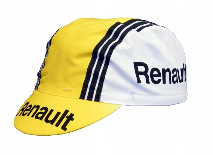 Czapka kolarska z daszkiem Renault