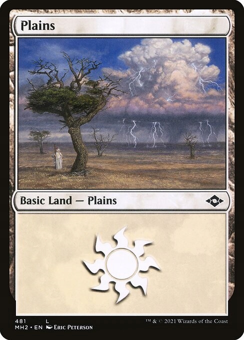 MtG: Plains (V.2) (MH2) *foil*