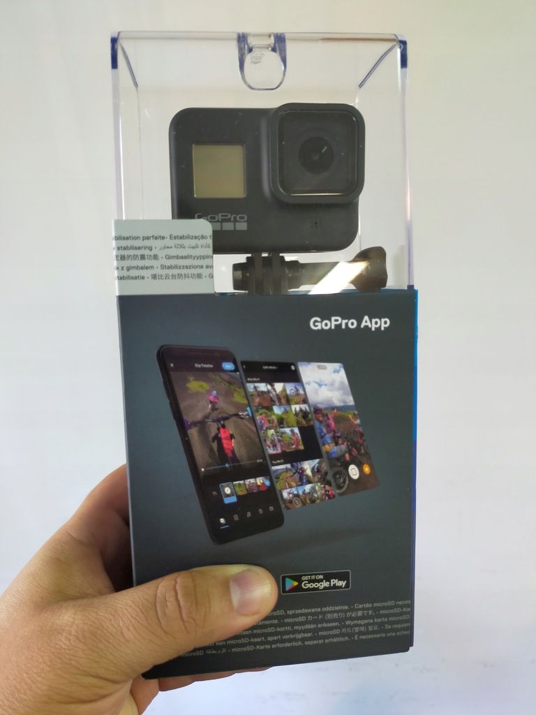 Kamera GoPro Hero 8 + ładowarka + bateria+ gratis