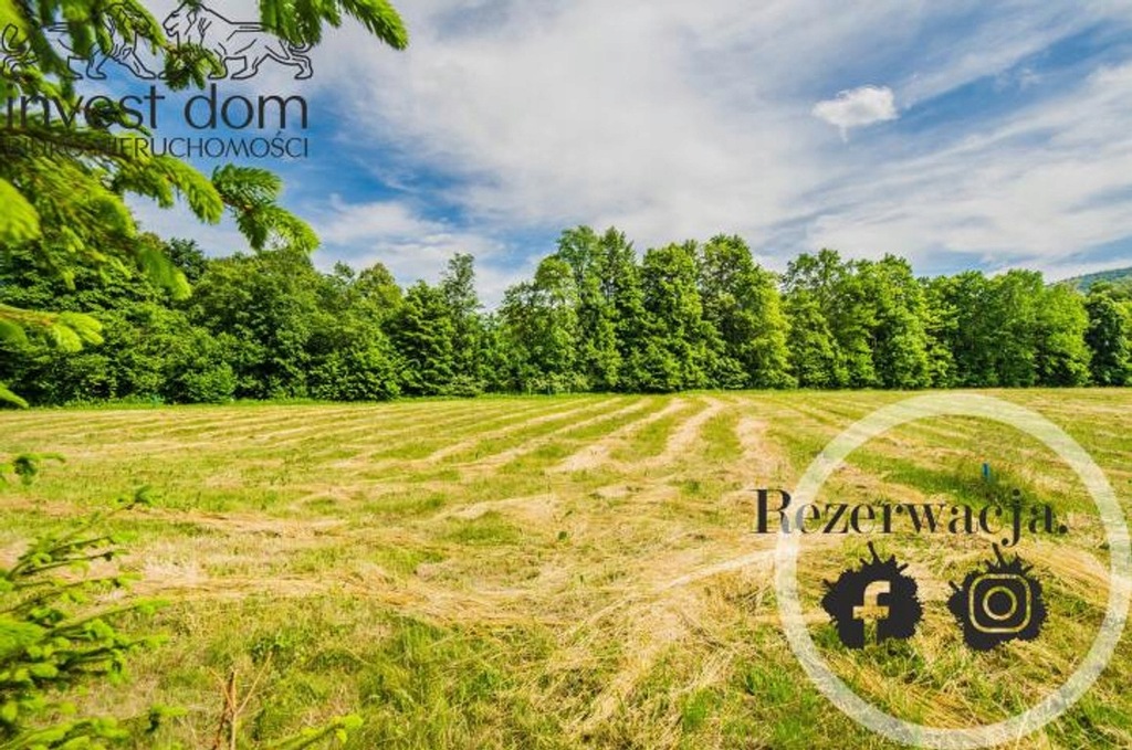 Działka, Szymbark, Gorlice (gm.), 3200 m²