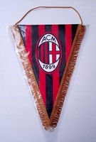 Proporczyk AC Milan herb duży 35 cm (oficjalny)
