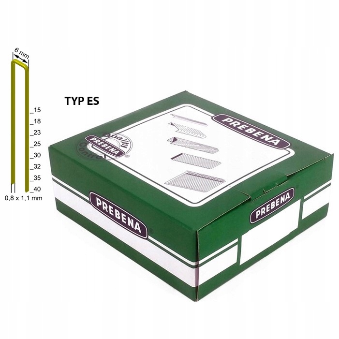 ZSZYWKI STOLARSKIE TYP ES PREBENA 15 MM 8800 SZT