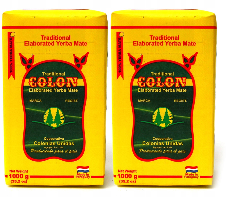 Zestaw Yerba Mate COLON Traditional 2x 1kg / 1000g