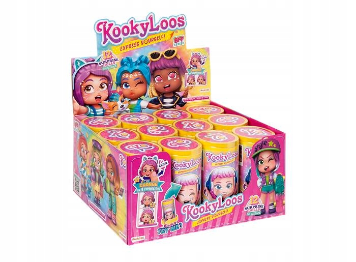 Kooky Loos Laleczka Niespodzianka w Tubie - Nowość