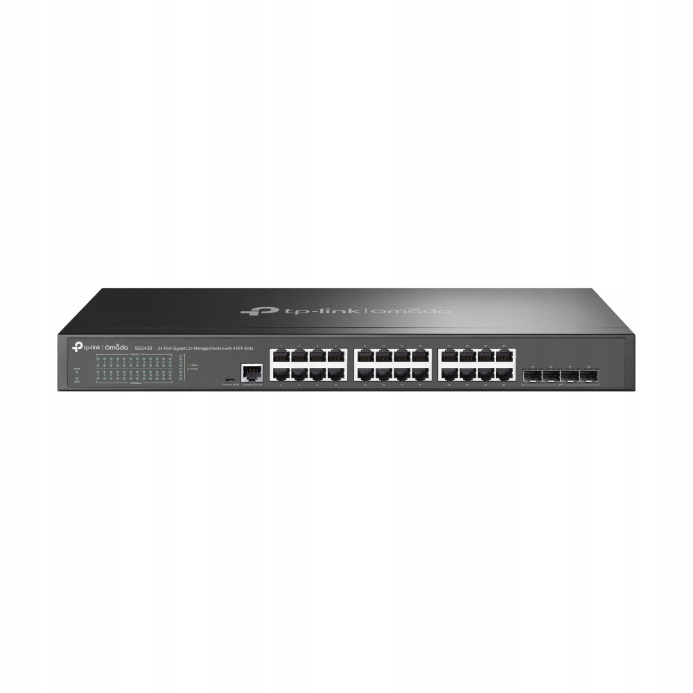 TP-Link Omada SG3428 łącza sieciowe Zarządzany L2/L3 Gigabit Ethernet (10/1