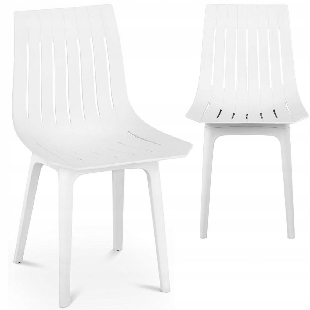 Krzesło plastikowe nowoczesne do domu biura do 150