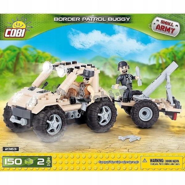 SMALL ARMY PATROL GRANICZNY BUGGY, COBI