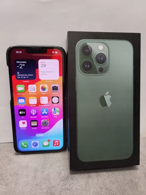 APPLE IPHONE 13 PRO BAT:90% 6/128GB SUPER STAN!