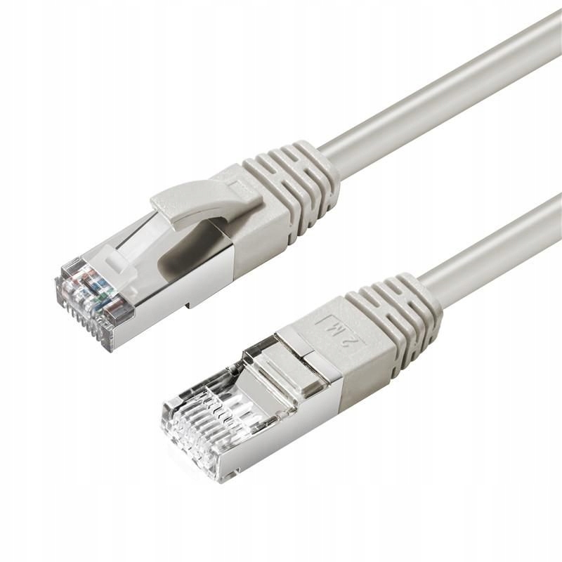 MicroConnect CAT6A S/FTP 3m Grey LSZH