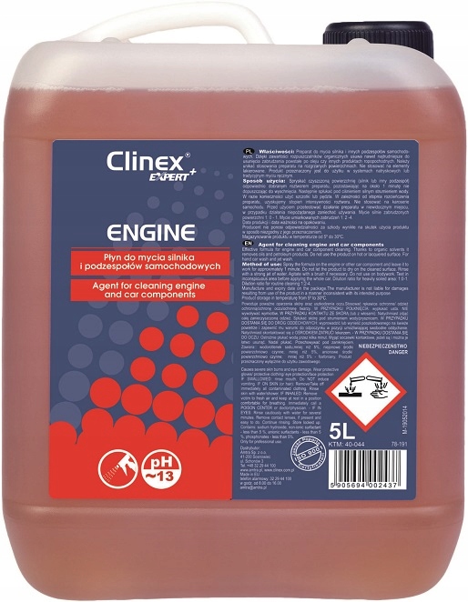 Clinex Expert+ Engine Płyn do mycia silników 5l