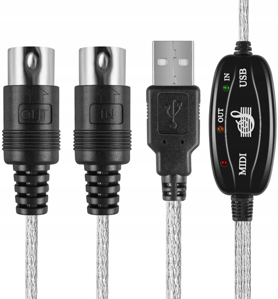 Купить КАБЕЛЬ-АДАПТЕР USB-ВХОД MIDI НА ВЫХОД ИНТЕРФЕЙС: отзывы, фото, характеристики в интерне-магазине Aredi.ru